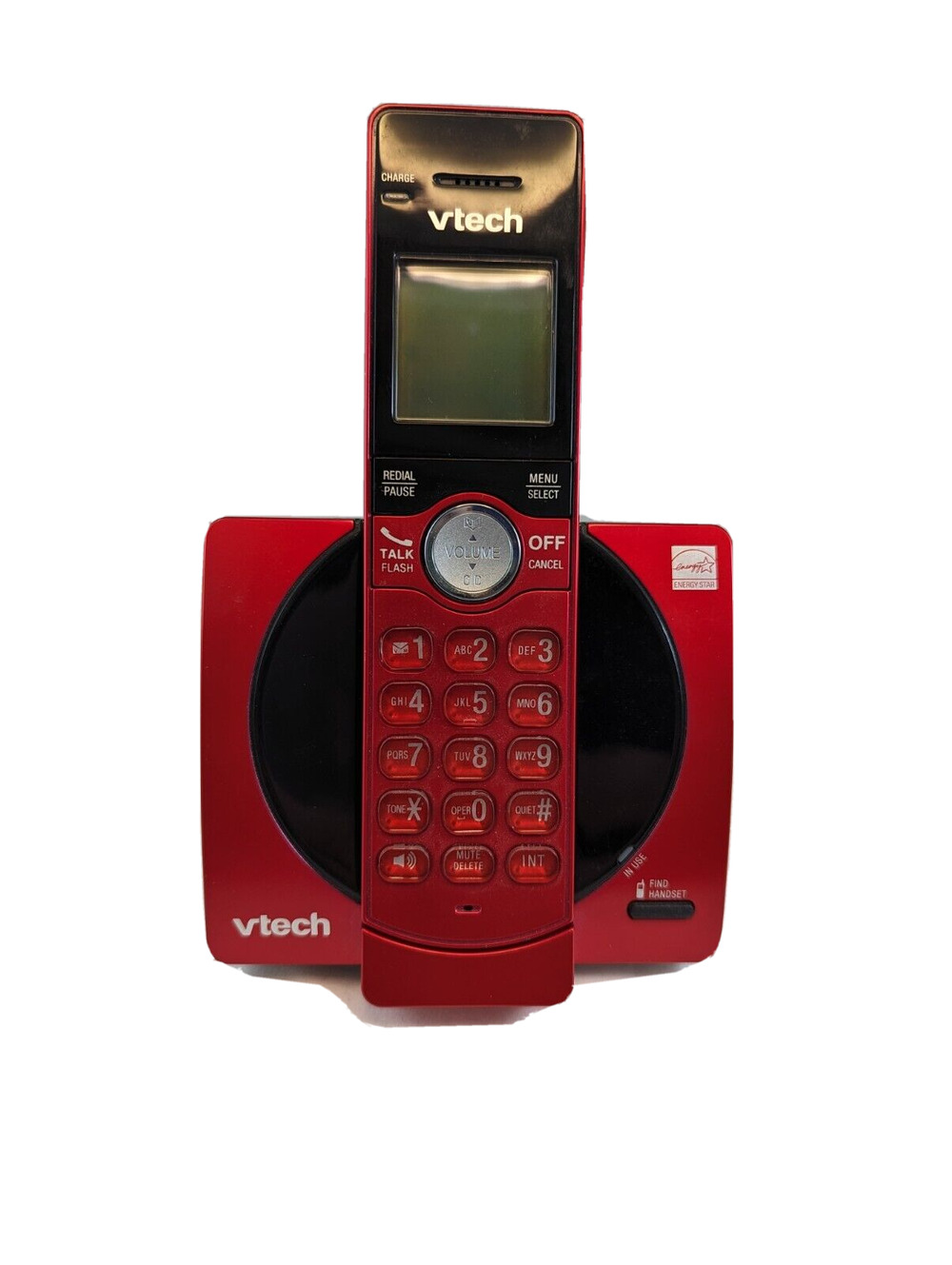 VTech CS6919-16 DECT 6.0 Cordless Phone with Caller ID and Handset Red